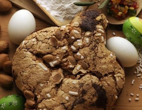 Colomba artigianale fatta in casa