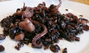 calamari fagioli riso di baraggia